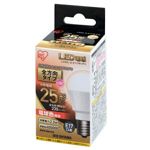 �A�C���X�I�[���} LDA2L-G-E17/W-2T5 ECOHiLUX [LED�d���iE17�����E25W�����E230lm�E�d���F�j] �V����