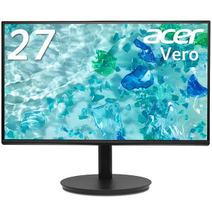 CB272Gbmiprux ACER [Vero AlphaLine (27�^/1920×1080/HDMI1.4�AUSB Type-C�i90W���d�Ή��j�ADisplayPort v1.2×1/�u���b�N/2W+2W�X�e���I�X�s�[�J�[/�����/�t��HD/16:9/250cd/1ms)]