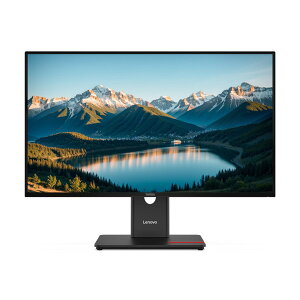 64A6GAR6JP Lenovo [ThinkVision T27Q-40 (27�^���C�h�t���f�B�X�v���C/2560×1440/DP�AHDMI/�u���b�N/�X�s�[�J�[�F�Ȃ�/3�N�ԃt���ۏ�/�L����pIPS�p�l���̗p)]