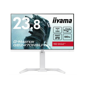 GB2470HSU-W6 iiyama [�t���f�B�X�v���C 23.8�^/1920×1080/HDMI�ADisplayPort/�z���C�g/�X�s�[�J�[�F����/IPS����]