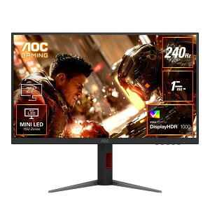 Q27G4ZMN/11 AOC [�Q�[�~���O�t���f�B�X�v���C 27�^/2560×1440/HDMI�ADisplayPort/�u���b�N/�X�s�[�J�[�F�Ȃ�/240Hz]