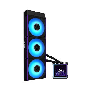 GHS2LCDS36CB Lian Li �u���b�N Hydroshift II LCD-S [CPU�N�[���[]