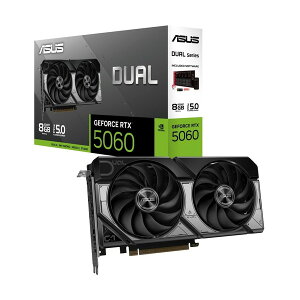 DUAL-RTX5060-O8G ASUS DUAL [�O���t�B�b�N�{�[�h]�yKK9N0D18P�z