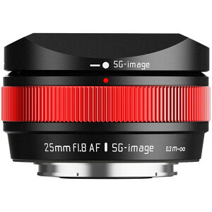 SG AF25mm F1.8 B X C (R) SG-image ���b�h [�P�œ_�����Y (�x�m�t�C����X�}�E���g)]