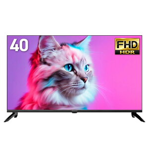 MAXZEN �e���r 40�^ Google�e���r 40�C���` �O�[�O���e���r 40V �n��EBS�E110�xCS�f�W�^�� �O�t��HDD�^��@�\ HDMI2�n�� HDR�p�l�� Youtube Netflix AmazonPrimeVideo Abema U-NEXT �����\ MV40CH07 �}�N�X�[��