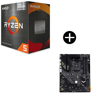 AMD Ryzen 5 5500GT BOX With Wraith Stealth Cooler CPU + ASUS TUF GAMING B550-PLUS �}�U�[�{�[�h �Z�b�g