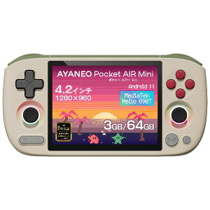 AYAPKAM-G90-364RPR AYANEO ���g���p���[ Pocket Air Mini [Android�Q�[���@ (RAM3GB�E�X�g���[�W64GB)]