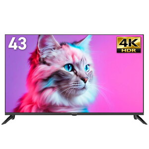 MAXZEN �e���r 43�^ Google�e���r 43�C���` �O�[�O���e���r 43V Dolby Atmos 4K�Ή� �n��EBS�E110�xCS�f�W�^�� �O�t��HDD�^��@�\ HDR Youtube Netflix Amazon Prime video ABEMA U-NEXT MVU43CH07 �}�N�X�[�� �G�N�v�����I