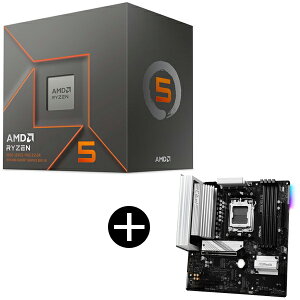AMD Ryzen 5 8500G BOX With Wraith Stealth Cooler CPU + ASRock B650M Pro X3D �}�U�[�{�[�h �Z�b�g