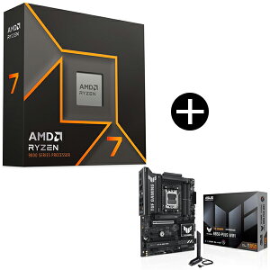 AMD Ryzen 7 9700X W/O Cooler WOF (8C/16T�A3.8GHz�A65W) CPU + ASUS TUF GAMING B850-PLUS WIFI �}�U�[�{�[�h �Z�b�g