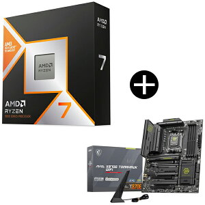 AMD Ryzen 7 9800X3D CPU + MSI MAG X870E TOMAHAWK WIFI �}�U�[�{�[�h �Z�b�g