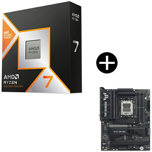 AMD Ryzen 7 9800X3D CPU + ASUS TUF GAMING X870E-PLUS WIFI7 �}�U�[�{�[�h �Z�b�g