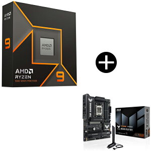 AMD Ryzen 9 9900X W/O Cooler WOF (12C/24T�A4.4GHz�A120W) CPU + ASUS TUF GAMING B650E-PLUS WIFI �}�U�[�{�[�h �Z�b�g