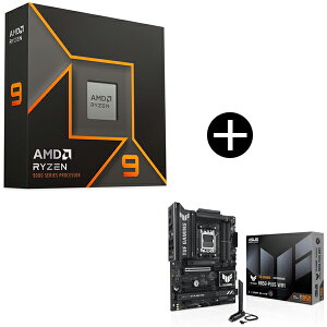 AMD Ryzen 9 9900X W/O Cooler WOF (12C/24T�A4.4GHz�A120W) CPU + ASUS TUF GAMING B850-PLUS WIFI �}�U�[�{�[�h �Z�b�g