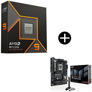 AMD Ryzen 9 9950X W/O Cooler WOF (16C/32T�A4.3GHz�A170W) CPU + ASUS TUF GAMING B650E-PLUS WIFI �}�U�[�{�[�h �Z�b�g