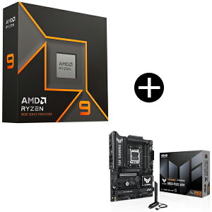 AMD Ryzen 9 9950X W/O Cooler WOF (16C/32T�A4.3GHz�A170W) CPU + ASUS TUF GAMING B850-PLUS WIFI �}�U�[�{�[�h �Z�b�g