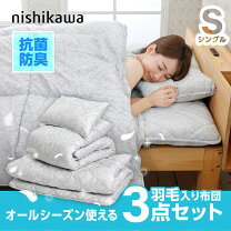 楽天市場】西川 羽毛布団 アウトレット（掛け敷布団セット｜寝具 