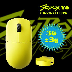 SX-V8-YELOW SCYROX �C�G���[ [���C�����X�Q�[�~���O�}�E�X]