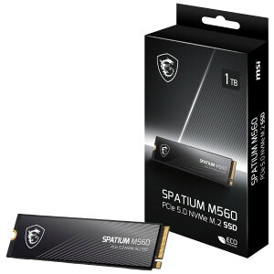 SPATIUM M560 PCIe 5.0 NVMe M.2 1TB MSI [M.2 ����SSD (1TB)]