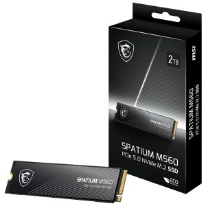 SPATIUM M560 PCIe 5.0 NVMe M.2 2TB MSI [M.2 ����SSD (2TB)]