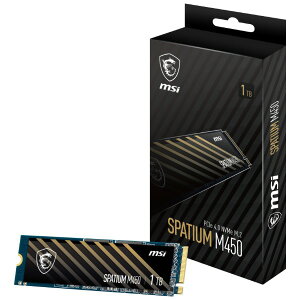 SPATIUM M450 PCIe 4.0 NVMe M.2 1TB V1 MSI [M.2 ����SSD (1TB)]