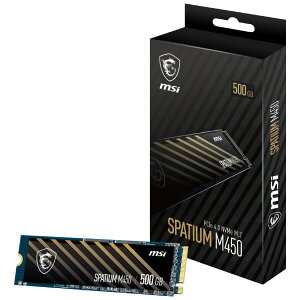 SPATIUM M450 PCIe 4.0 NVMe M.2 500GB V1 MSI [M.2 ����SSD (500GB)]