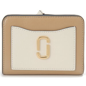 MARC JACOBS �}�[�N�W�F�C�R�u�X ��܂���z �U ���[�e�B���e�B �X�i�b�v�V���b�g �L������ �u���E�� 2F3SMP062S07 233 MINI COMPACT WALLET CAMEL MULTI �u�����h �a���� �V���� �N���X�}�X �v���[���g �M�t