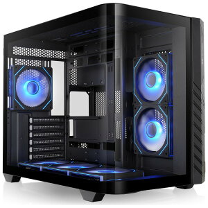 CA-11V-00M1WN-00 Thermaltake �u���b�N Vision 330 CR ARGB Black [�~�h���^���[�^PC�P�[�X]