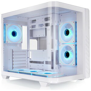CA-11V-00M6WN-00 Thermaltake �z���C�g Vision 330 CR ARGB Snow [�~�h���^���[�^PC�P�[�X]