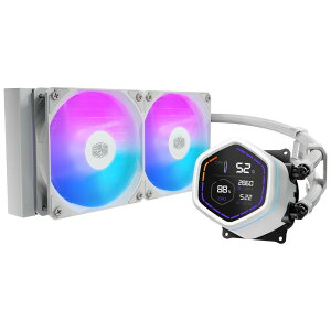 MLX-D24M-A18PW-RD CoolerMaster �z���C�g MasterLiquid Core Nex Digital 240 [����CPU�N�[���[]