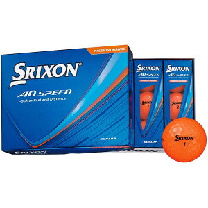SRIXON AD SPEED(�G�[�f�B�[�X�s�[�h) �{�[�� 2026�N���f�� 1�_�[�X(12����) �I�����W DUNLOP �y���{���K�i�z