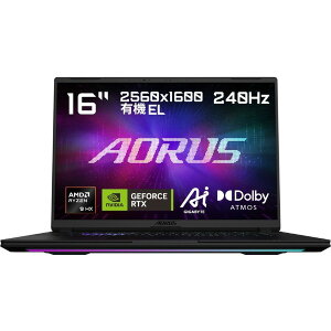 AORUS MASTER 16 8XJJ4JPE64SP GIGABYTE [�m�[�g�p�\�R�� 16.0�^ / Win11 Pro]