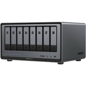 DXP8800Plus UGREEN [NAS (8�x�C 2�X���b�g ������8GB)]