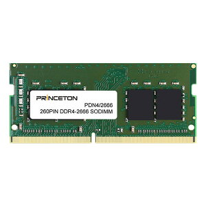 PDN4/2666-8G princeton [�m�[�g�E���^�f�X�N�g�b�vPC�p�������[���W���[�� (DDR4-2666�Ή� 8GB)]