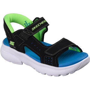 �X�P�b�`���[�Y 407014L BBLM RAZOR SPLASH - COASTAL QUEST �u���b�N���C�� 22.0cm SKECHERS [�T���_�� �W���j�A]