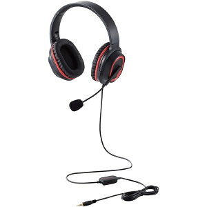 ELECOM HS-G30BK �u���b�N [�Q�[�~���O�w�b�h�Z�b�g/HS-G30/�I�[�o�[�w�b�h] ���[�J�[����