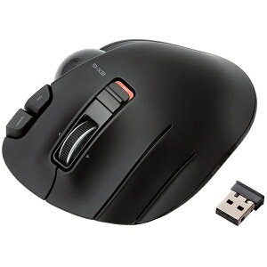 ELECOM M-XT4DRBK �u���b�N [�g���b�N�{�[���}�E�X/�e�w/6�{�^��/�`���g�@�\/����/�����p/�����\] ���[�J�[����