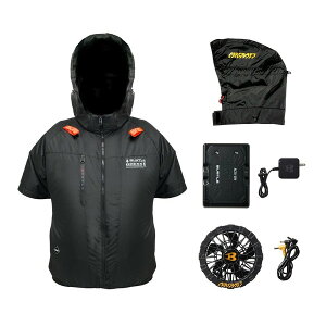 BURTLE×DRESS AIRCRAFT AC2096HB FISHING CUSTOM �R���v���[�g�Z�b�g �o�[�g�� XXL �u���b�N DRESS