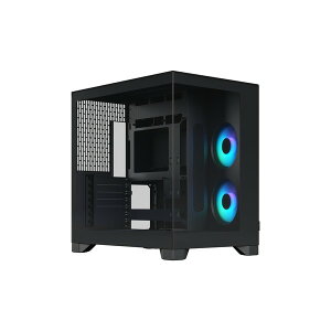 FD-C-POV2A-02 Fractal Design �u���b�N Pop 2 Vision Black RGB [PC�P�[�X�{��]