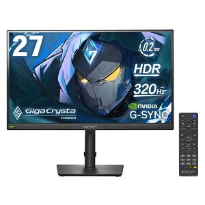 LCD-GDQ271RAB IODATA �u���b�N GigaCrysta [320Hz&WQHD�Ή� 27�^�Q�[�~���O���j�^�[]