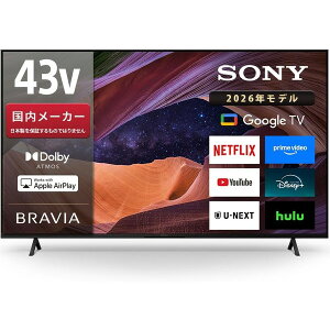 KJ-43X83L SONY BRAVIA [43V�^ �n��EBS�E110�xCS�f�W�^�� 4K�`���[�i�[���� �X�}�[�g�t���e���r]