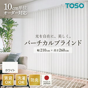�o�[�`�J���u���C���h ���[�o�[��100mm �E����E�� �z���C�g(�i�� 9101) W2100 H2600 TOSO ���[�J�[����