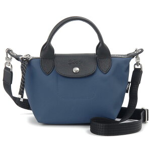 LONGCHAMP �����V���� �n���h�o�b�O �u���[ �� ���f�B�[�X �� �v���A�[�W�� �G�i�W�[ XS�T�C�Y L1500 HSR 806 LE PLIAGE ENERGY XS INK BLUE �V���v�� �u�����h �ʋ� �ʊw ������� �a���� �V���� �N���X�}�X 