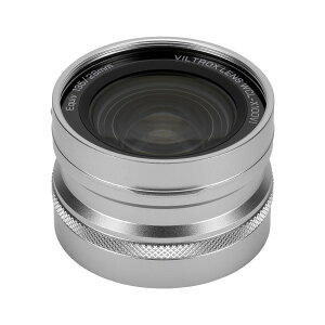 WCL-X100VI (Silver) VILTROX �V���o�[ [���C�h�R���o�[�W���������Y (�x�m�t�C���� X100�V���[�Y)]