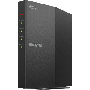 WSR-3000AX4L BUFFALO �u���b�N [Wi-Fi���[�^�[ (Wi-Fi 6(11ax)�Ή�)]