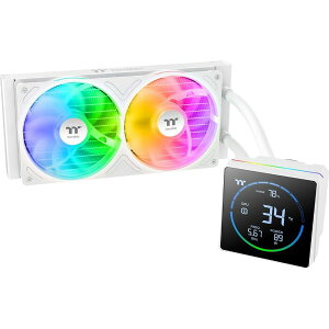 CL-W471-PL12SW-A Thermaltake �z���C�g TH240-S V3 ARGB Sync All-In-One Liquid Cooler Snow Edition [����CPU�N�[���[]
