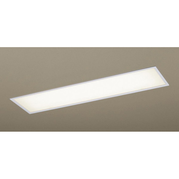 パナソニック 天井埋込型 LED(温白色) キッチンベースライト 浅型8H