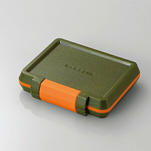 ELECOM CMC-SDCHD01GN J[L [J[hP[X n[h SD 8+microSD 8 [ ]