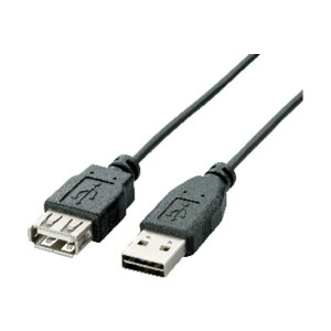 ELECOM U2C-DE10BK ubN [ʑ}USBP[u(A-A) 1m]
