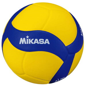 MIKASA バレーボール 4号 練習球 黄青 V430W ミカサ